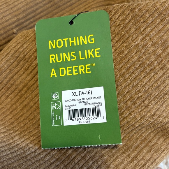 John Deere Kids Trucker Jacket - Picture 8 of 8